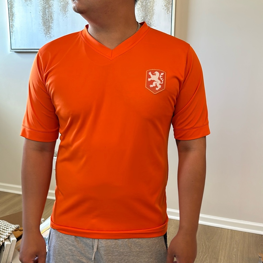 Mens Short Sleeve Soccer Shirt